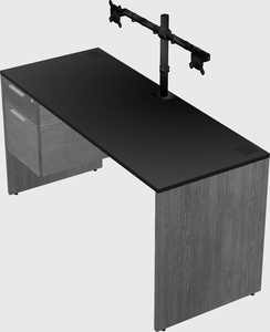 Rectangular desk