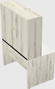 Rectangular desk