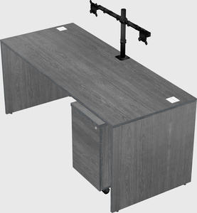 Rectangular desk
