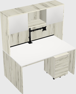 Rectangular desk