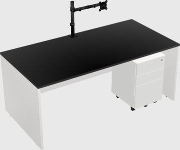 Rectangular desk
