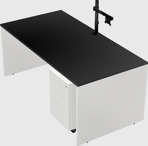 Rectangular desk