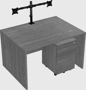 Rectangular desk