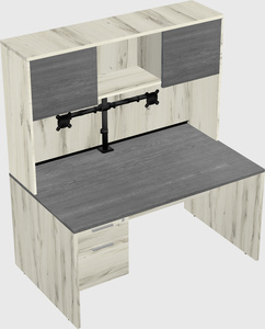 Rectangular desk