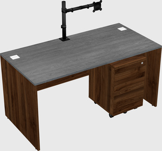 Rectangular desk