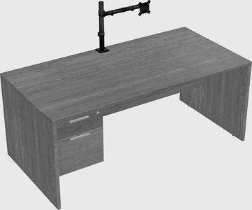 Rectangular desk