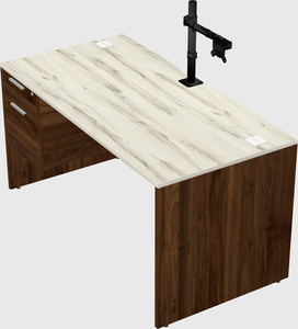 Rectangular desk