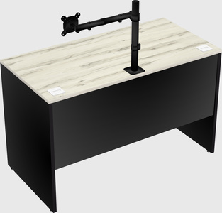 Rectangular desk