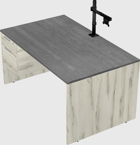 Rectangular desk