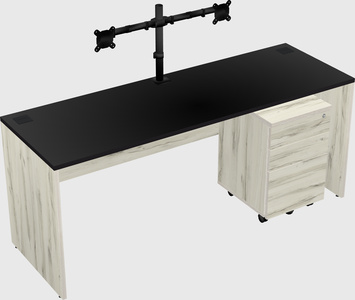 Rectangular desk