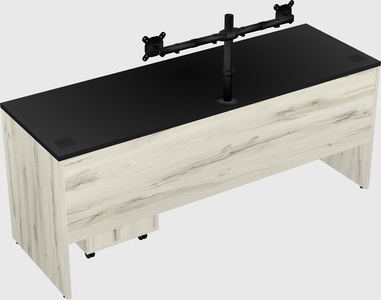 Rectangular desk
