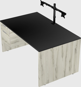 Rectangular desk