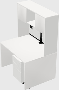 Rectangular desk
