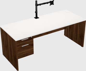 Rectangular desk