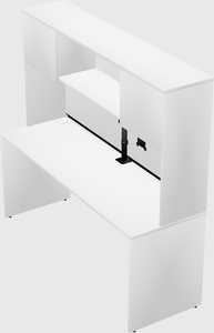 Rectangular desk