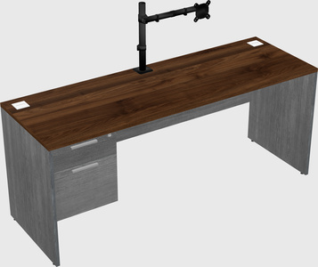 Rectangular desk