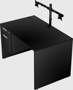 Rectangular desk
