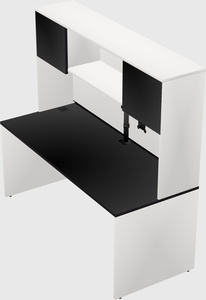 Rectangular desk