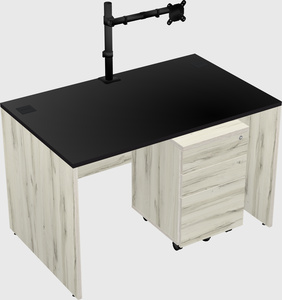Rectangular desk