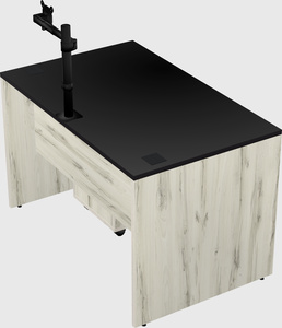 Rectangular desk