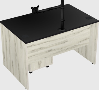 Rectangular desk