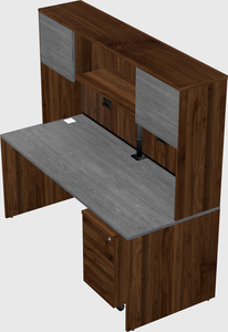 Rectangular desk