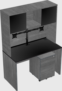 Rectangular desk