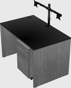 Rectangular desk
