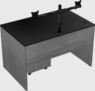 Rectangular desk