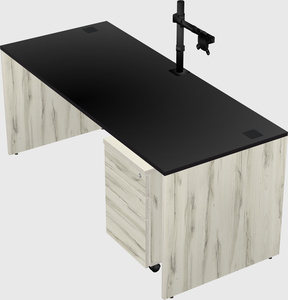Rectangular desk