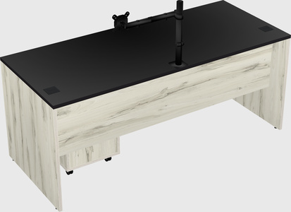 Rectangular desk