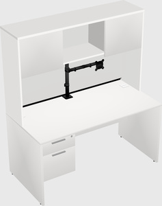 Rectangular desk