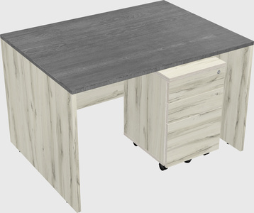 Rectangular desk