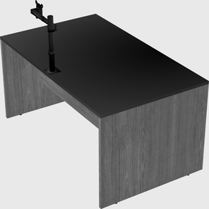 Rectangular desk