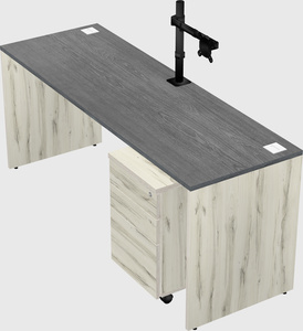 Rectangular desk