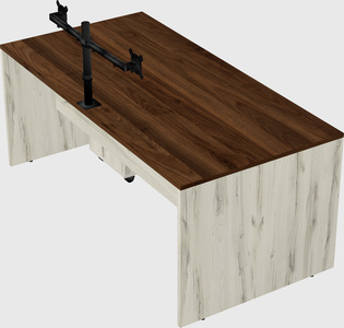 Rectangular desk