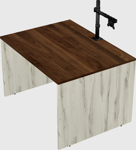 Rectangular desk