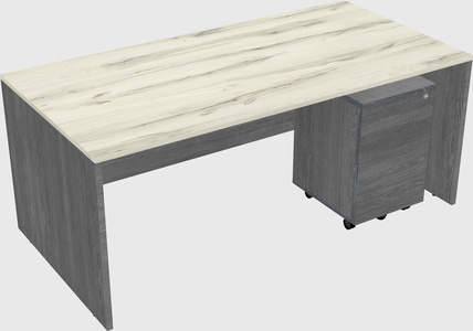 Rectangular desk