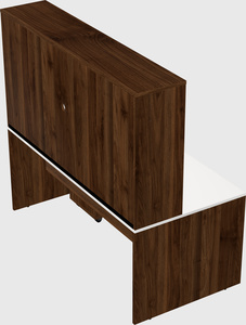Rectangular desk