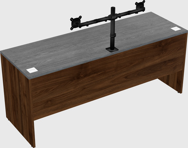 Rectangular desk