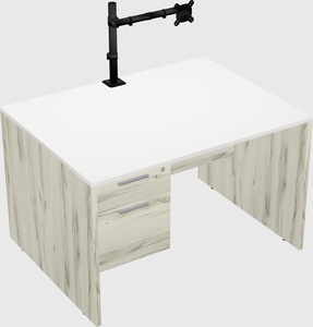 Rectangular desk