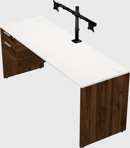 Rectangular desk