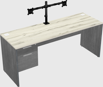 Rectangular desk