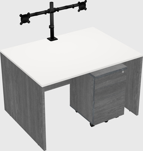 Rectangular desk