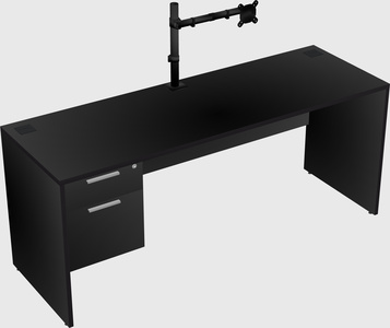 Rectangular desk