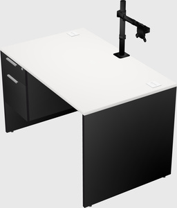 Rectangular desk