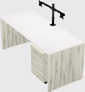 Rectangular desk