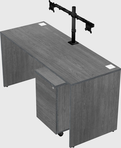 Rectangular desk