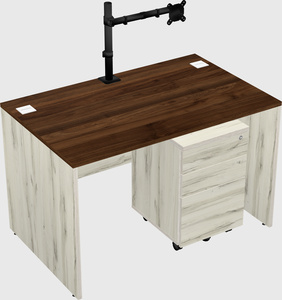 Rectangular desk