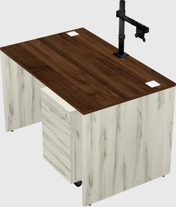 Rectangular desk